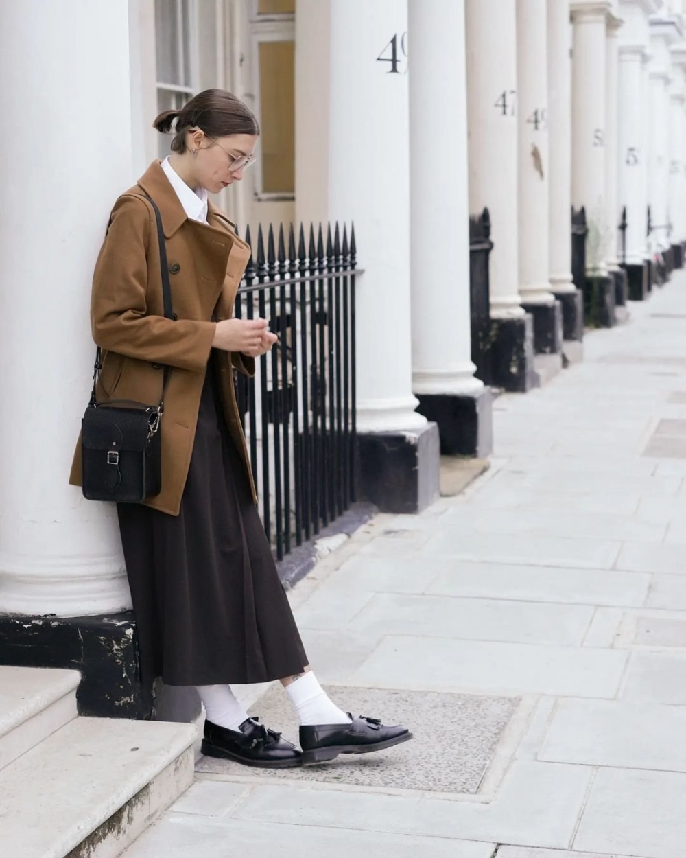 穿出文藝青年的氣質穿搭。