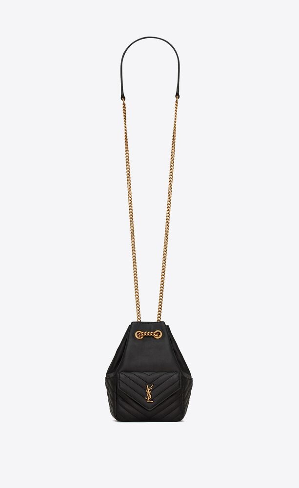 Joe Mini Bucket Bag-Black