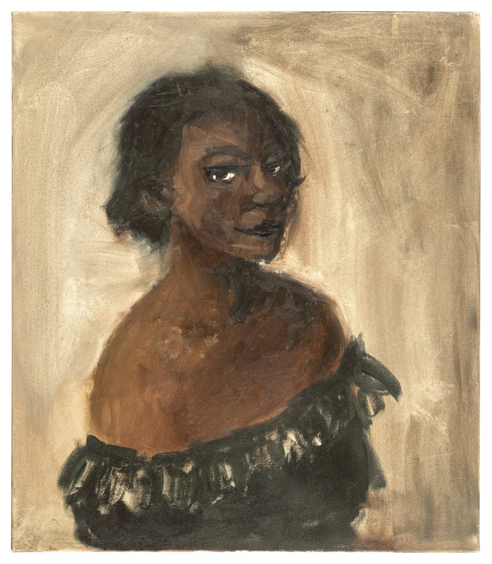 Lynette Yiadom-Boakye,《Old Rope》。