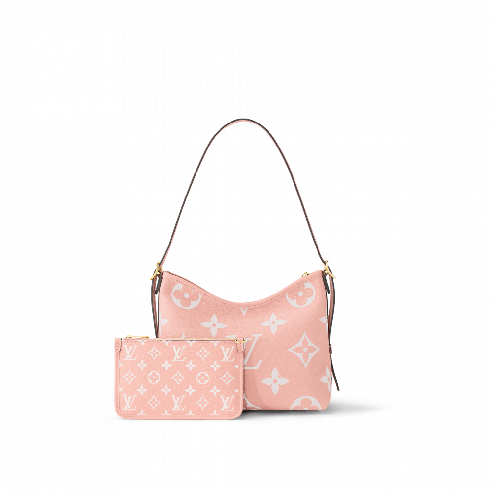 拉鍊隨身包同樣以 Monogram Empreinte皮革製造