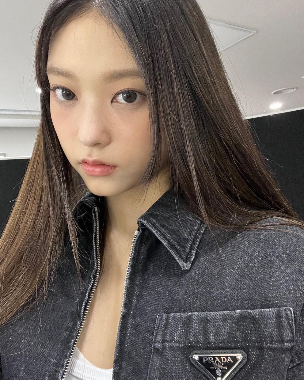 NewJeans的Haerin貓咪系臉型及魅惑與軟萌於一身