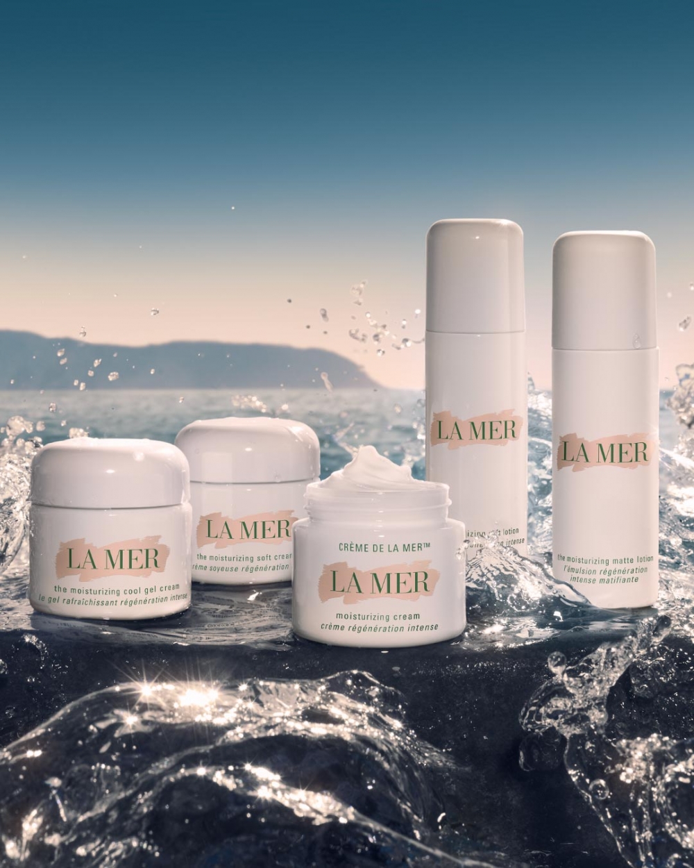 La Mer 保濕面霜系列備有五款獨特質感,能迎合不同肌膚所需,帶來最細心貼心的照顧。
