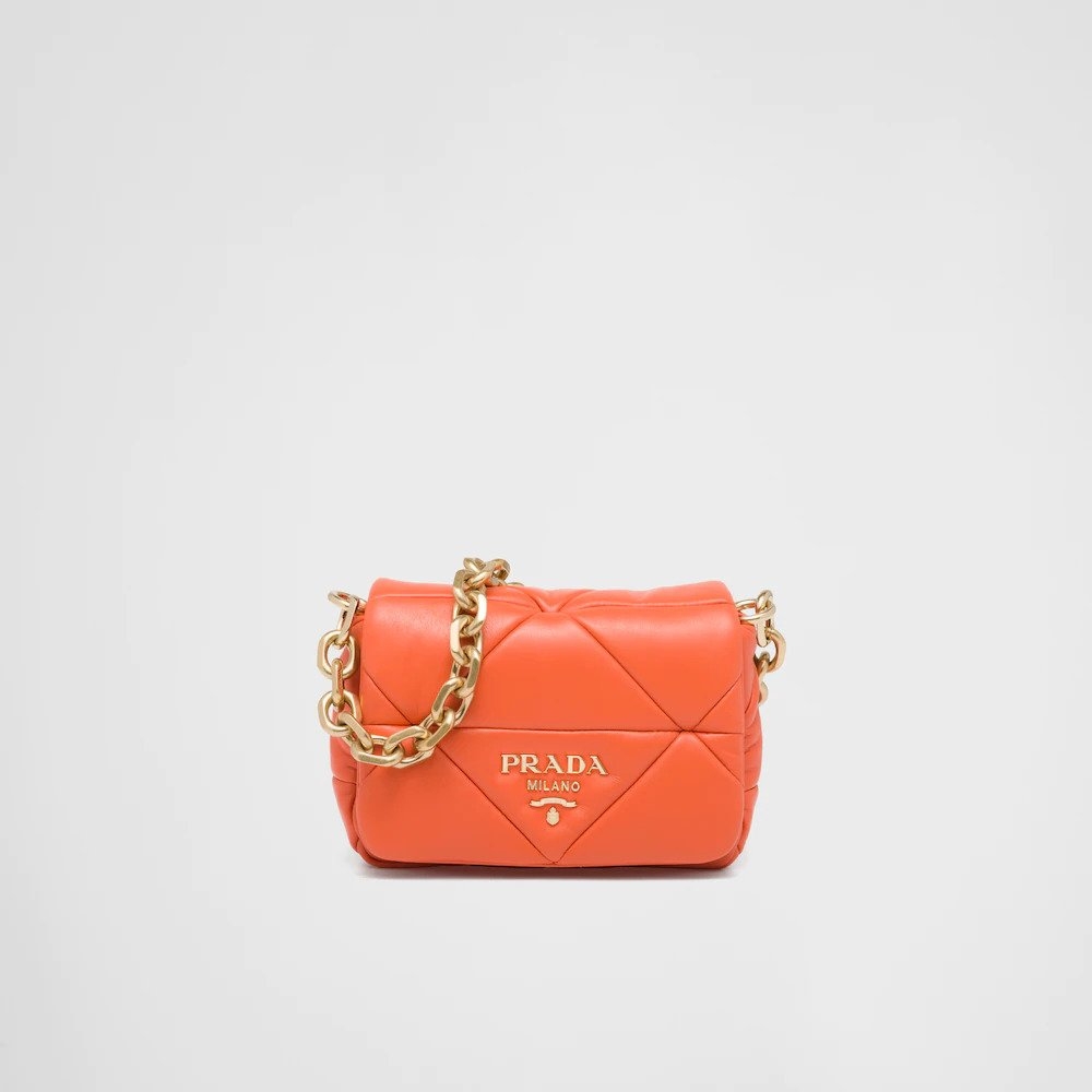 Prada System Nappa Patchwork Shoulder Bag