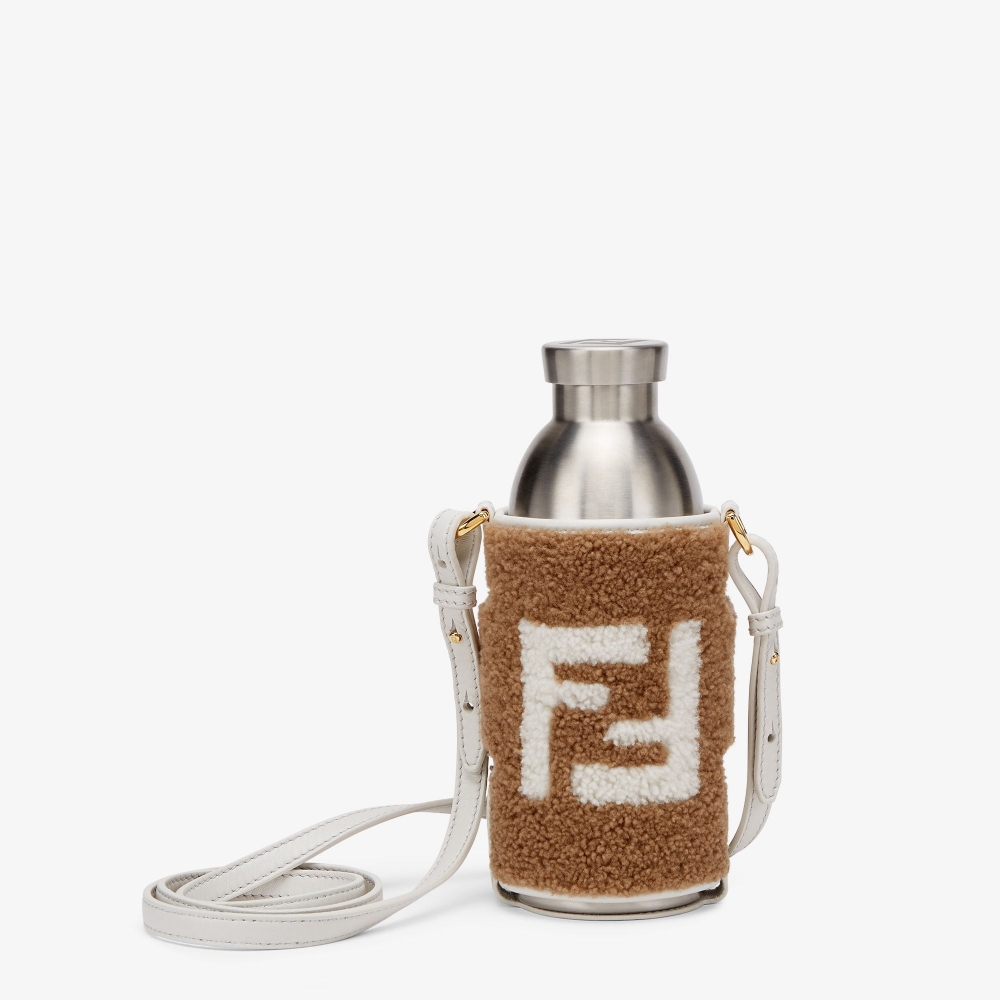 FENDI Flask Holder-Beige