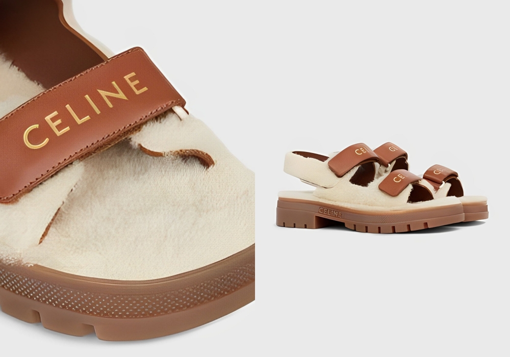 涼鞋的款式則是能與長襪搭配。