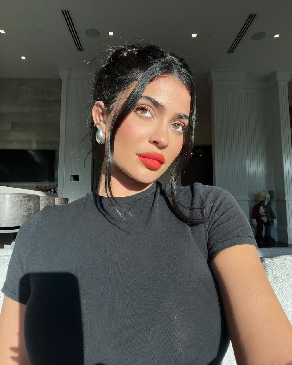 卡戴珊家族的小妹Kylie Jenner也是著名的社交女王!