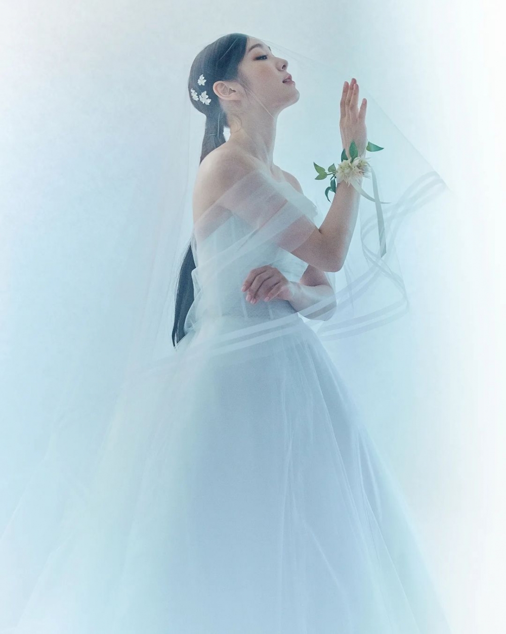 女神的這場婚禮太美了。