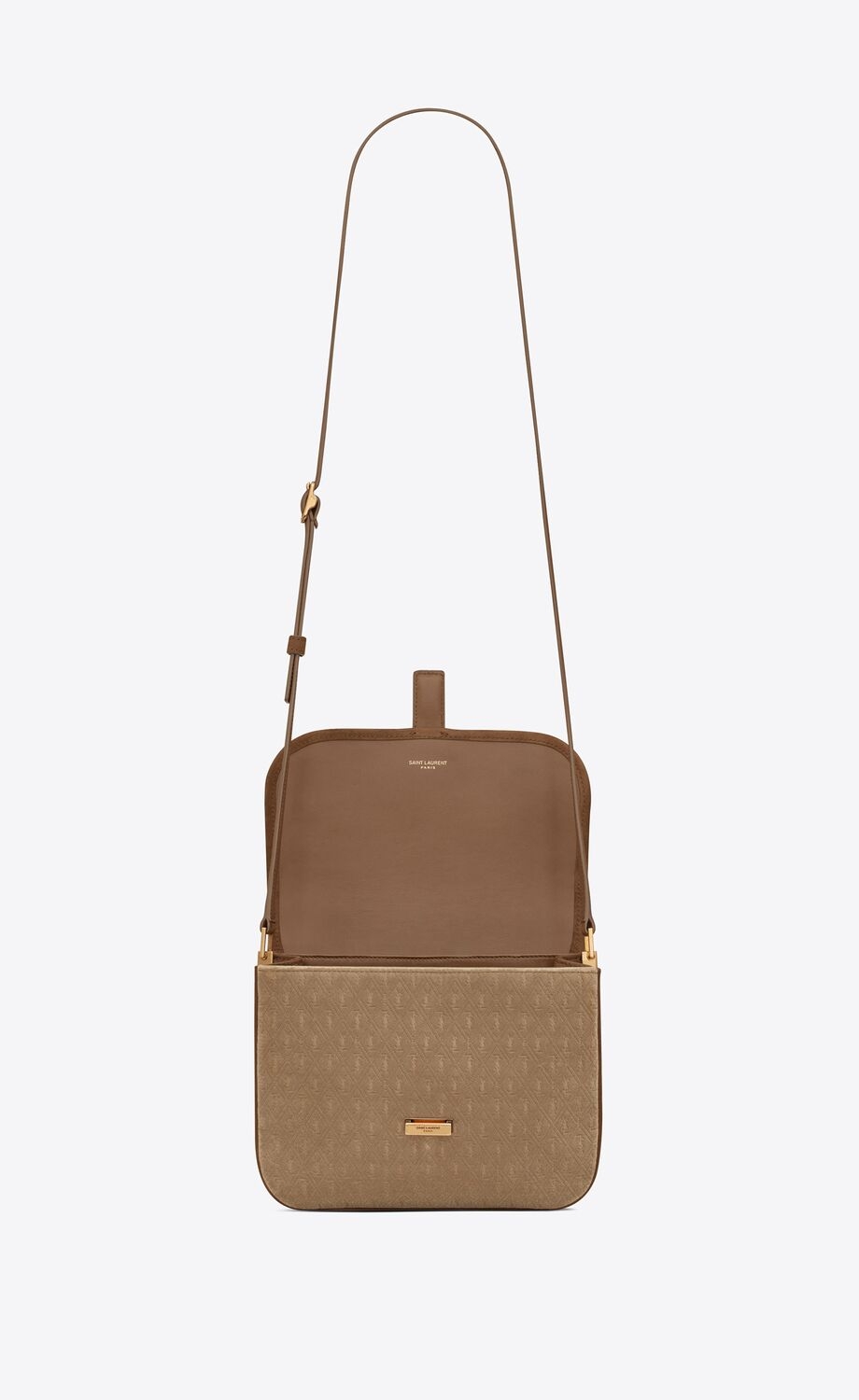 翻蓋打開品牌標誌細刻在上。