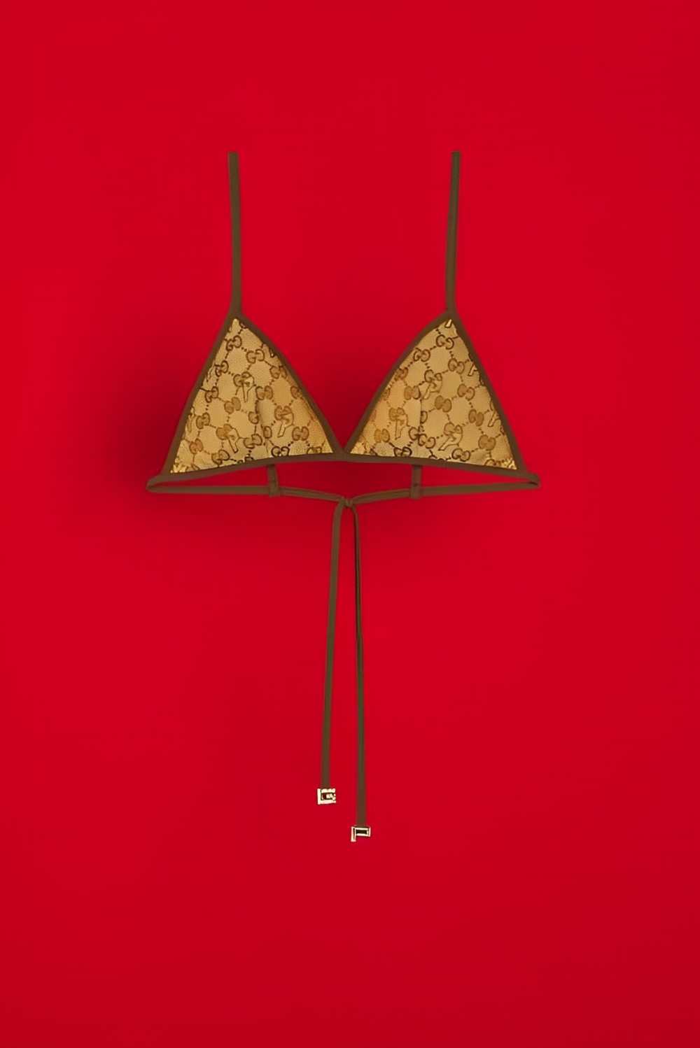 性感的比基尼上衣也非常好看。