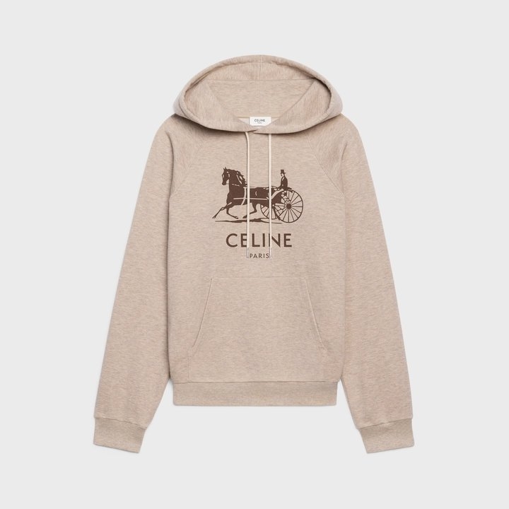 這件Hoodie Sulky Coton Cachemire Beige/Brown很適合在日常搭配。