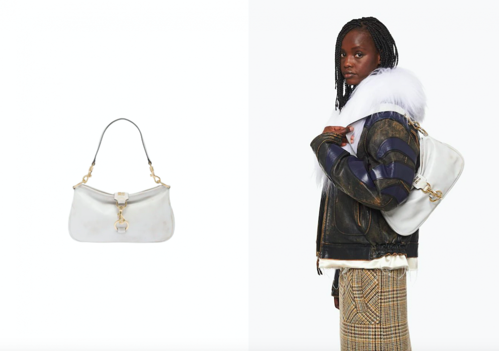 典雅的白色款式是另一個時髦首選。