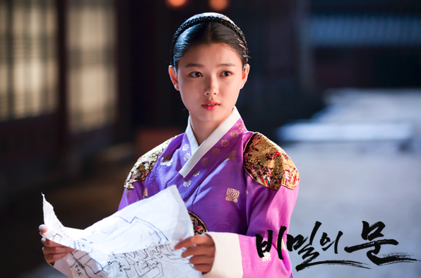 金裕貞小時侯已經有種溫文爾雅的氣質。