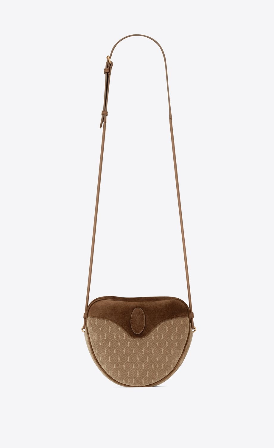 Le Monogramme Coeur Satchel in Velvet
