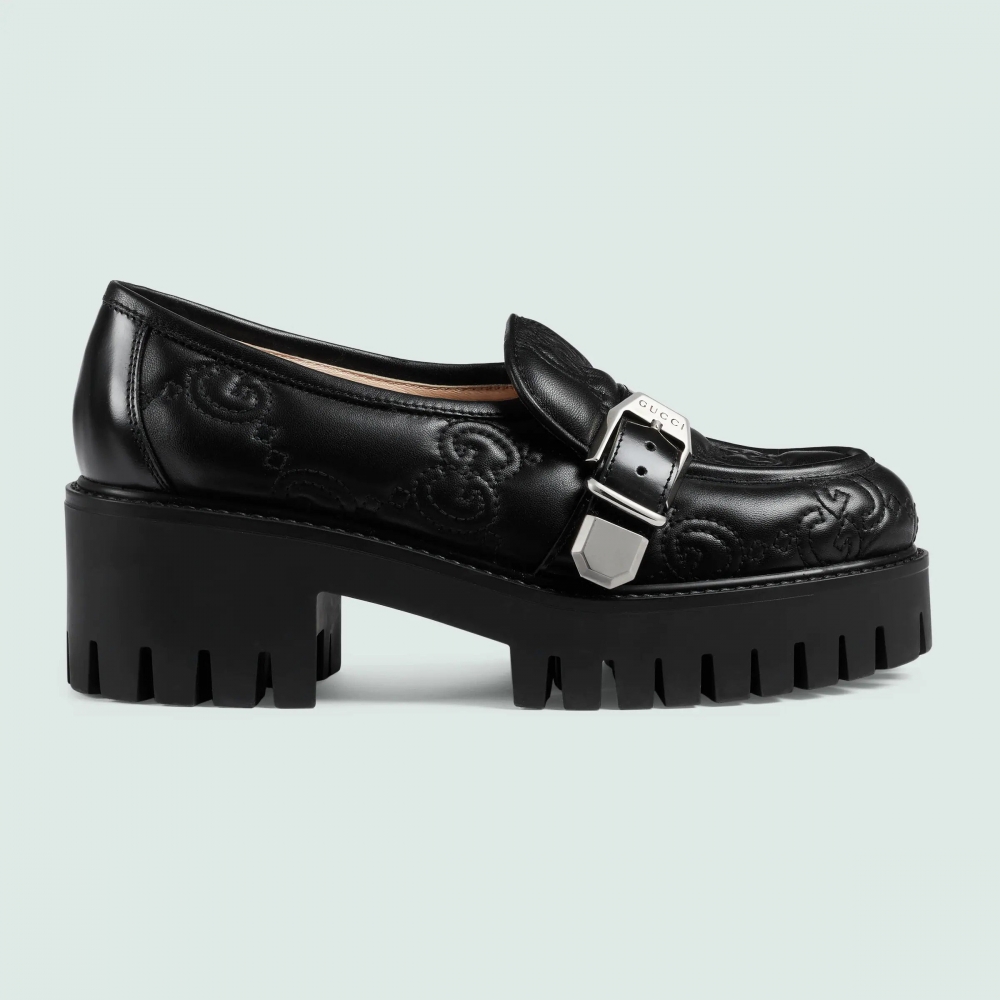 Gucci GG Quilted Shoe-黑色