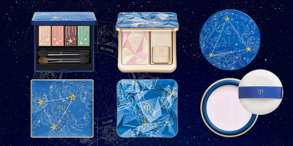 【閃爍星空系列】四色眼影組合 HK$580 / 亮膚光映粉 HK$800 / 鑽光透亮蜜粉 HK$980