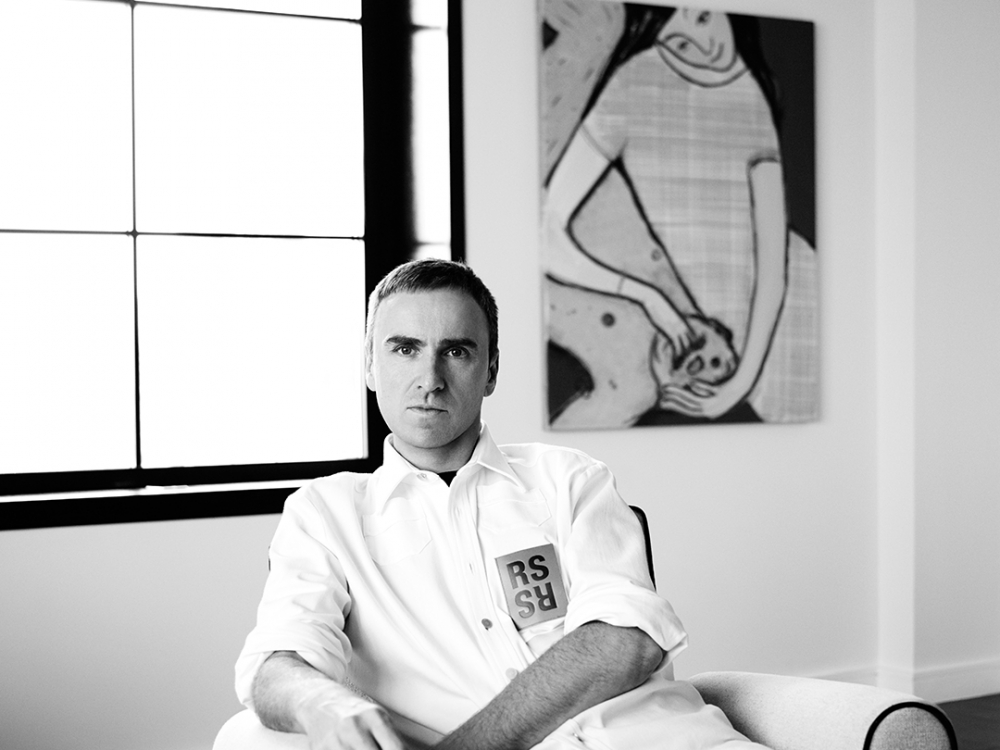 Raf Simons曾擔任Calvin Klein創意總監