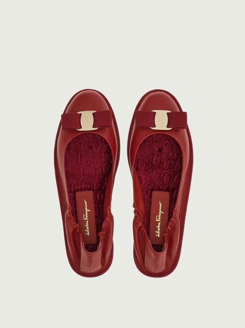 FERRAGAMO NOMADIC STORIES芭蕾平底鞋