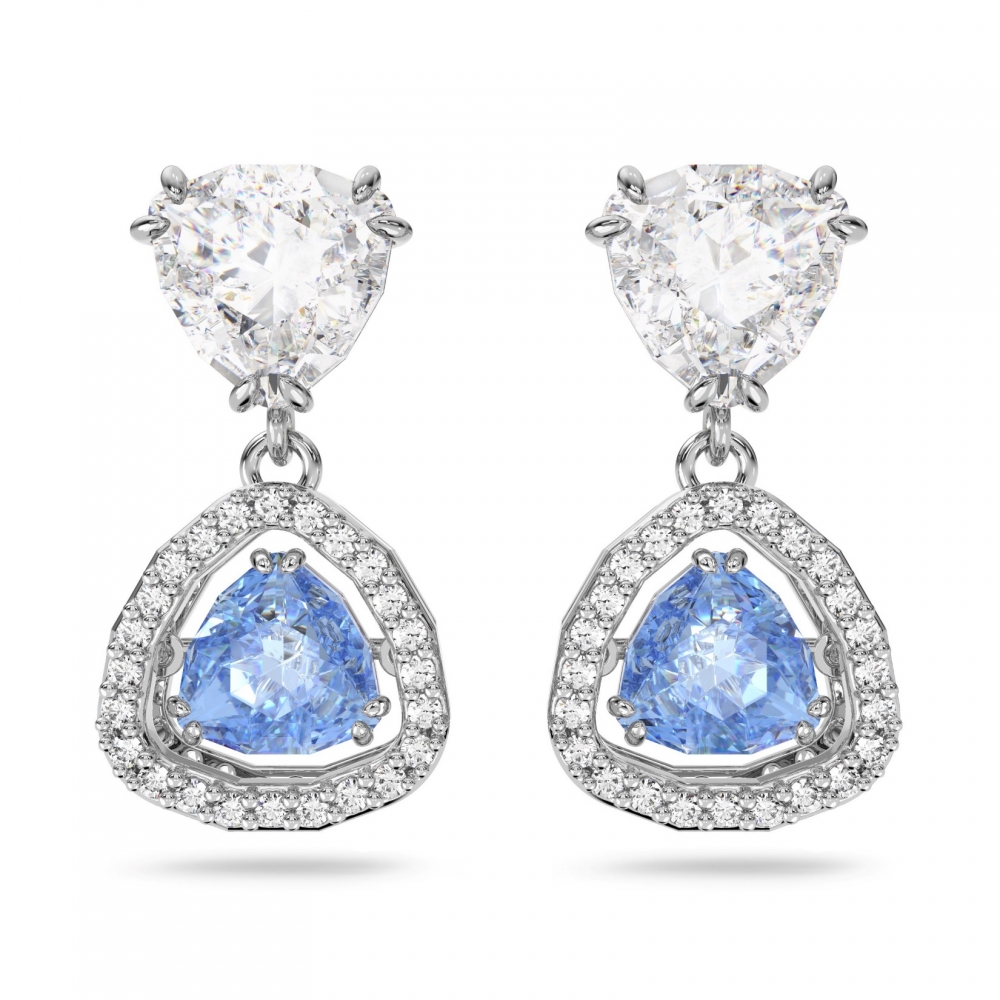 三角形切割的Dancing Stone藍色主鋯石閃耀動人