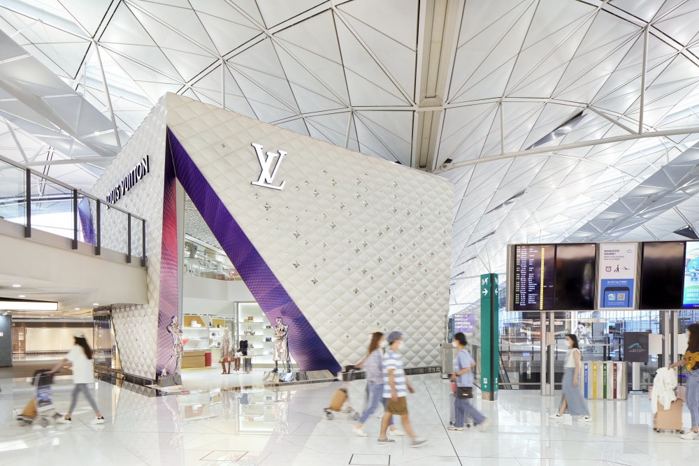 Louis Vuitton在香港機場開始專門店了!