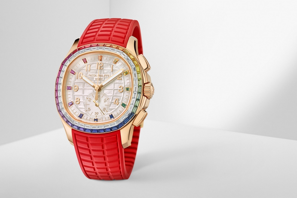 Patek Philippe 百達翡麗Aquanaut Luce彩虹計時碼錶