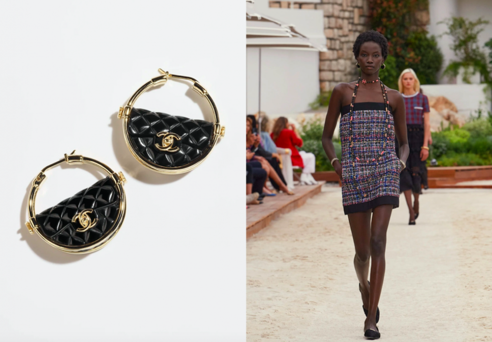 黑色的款式則多圓形的設計。