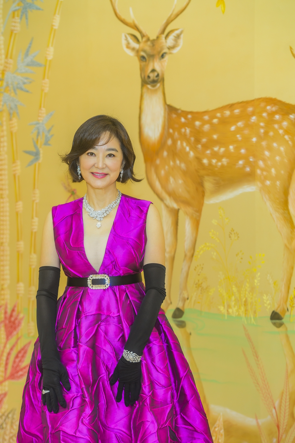 不管過了多久,她依然在學習。