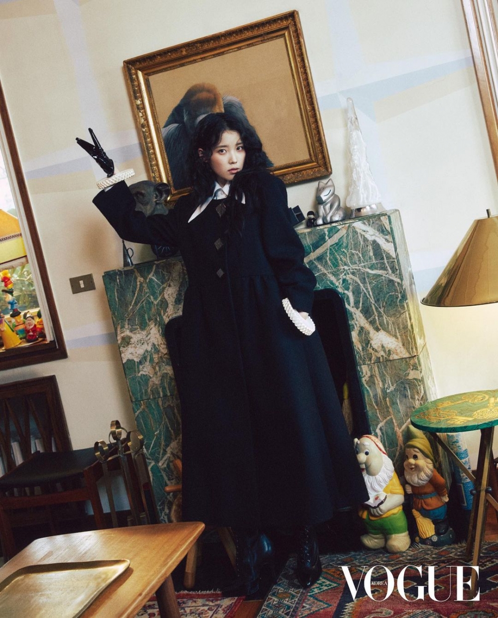 IU也前往義大利為韓國版《Vogue》拍攝畫
