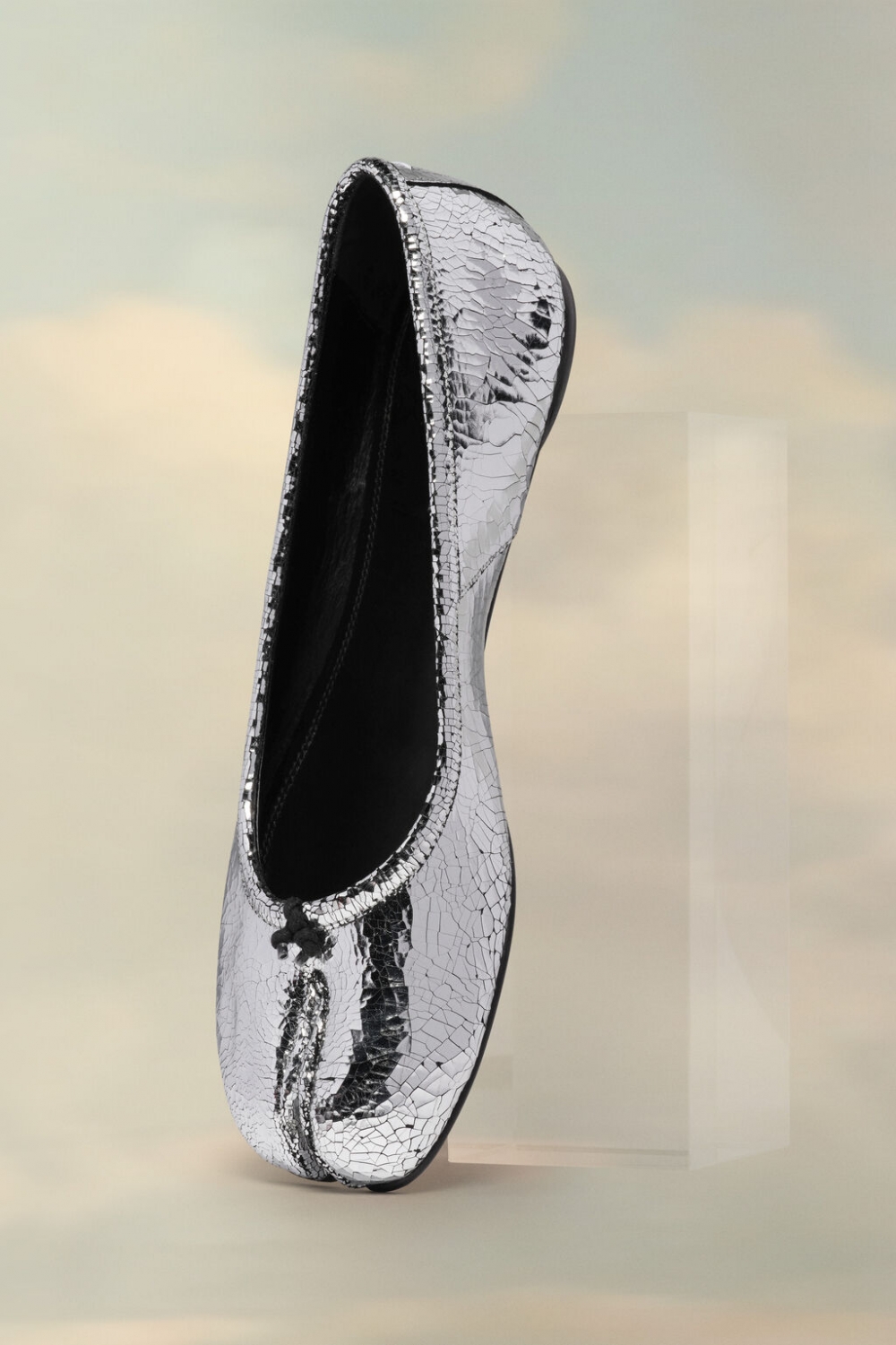 Maison Margiela Tabi碎鏡芭蕾舞平底鞋