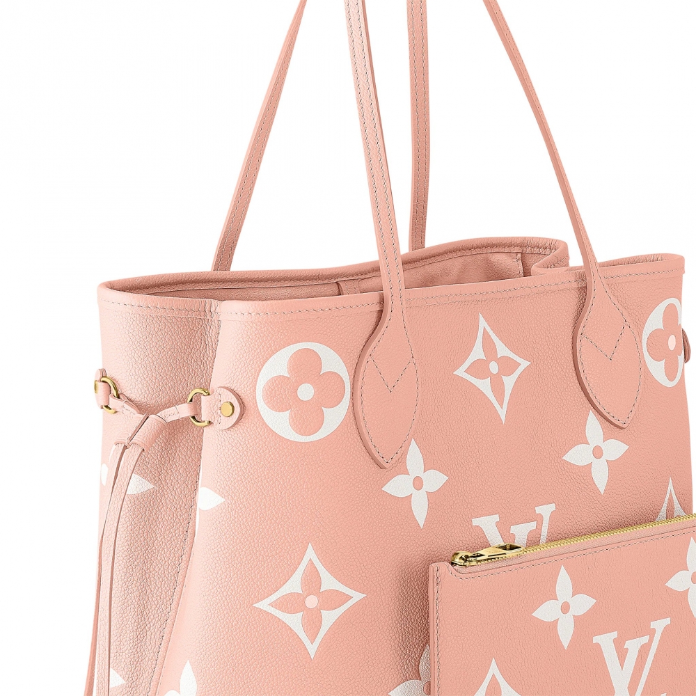 Louis Vuitton全新粉系色調手袋。