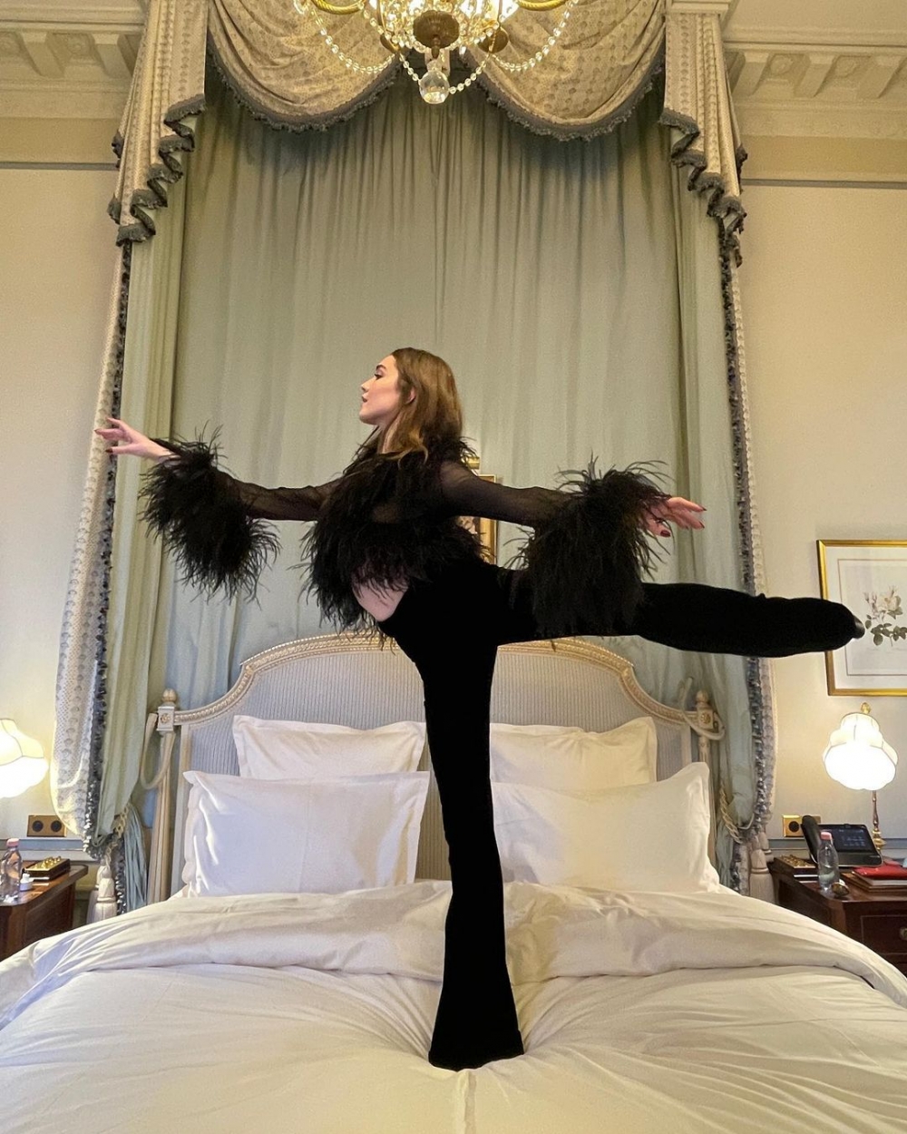 除了演戲外她也繼續尋找將舞蹈融入生活的方法