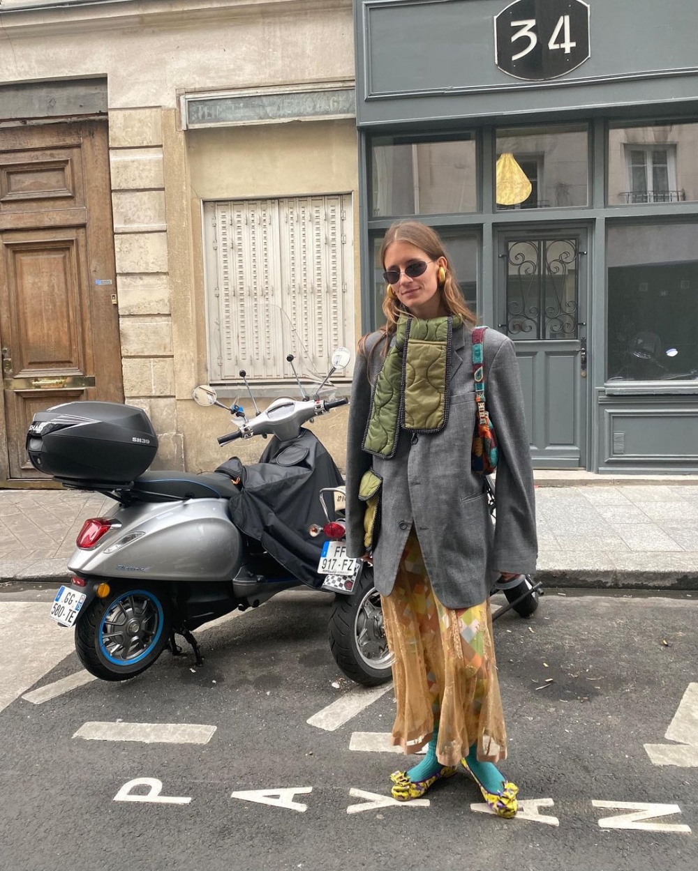 選擇印花的單品，讓你的穿搭更為豐富。