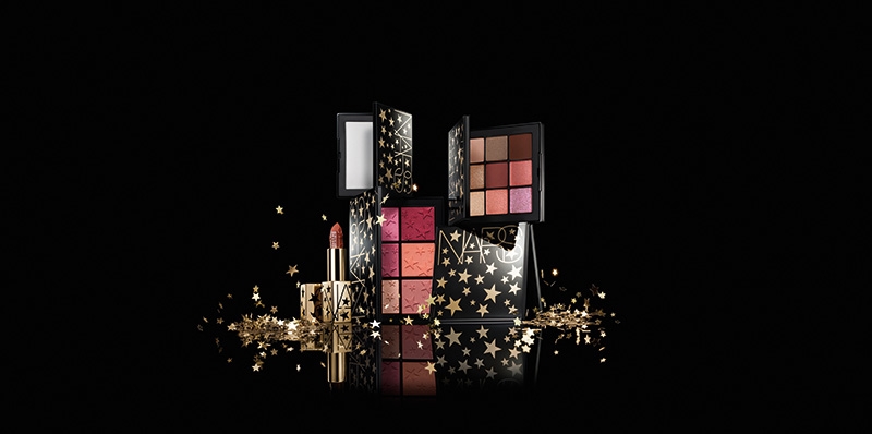 NARS All-Star Orgasm 胭脂 HK$350/ Stargaze Eyeshadow Palette眼影組合 HK$520 / Rising Star 面頰彩妝組合HK$520 / Starstruck 光亮柔滑遮瑕霜 HK$290