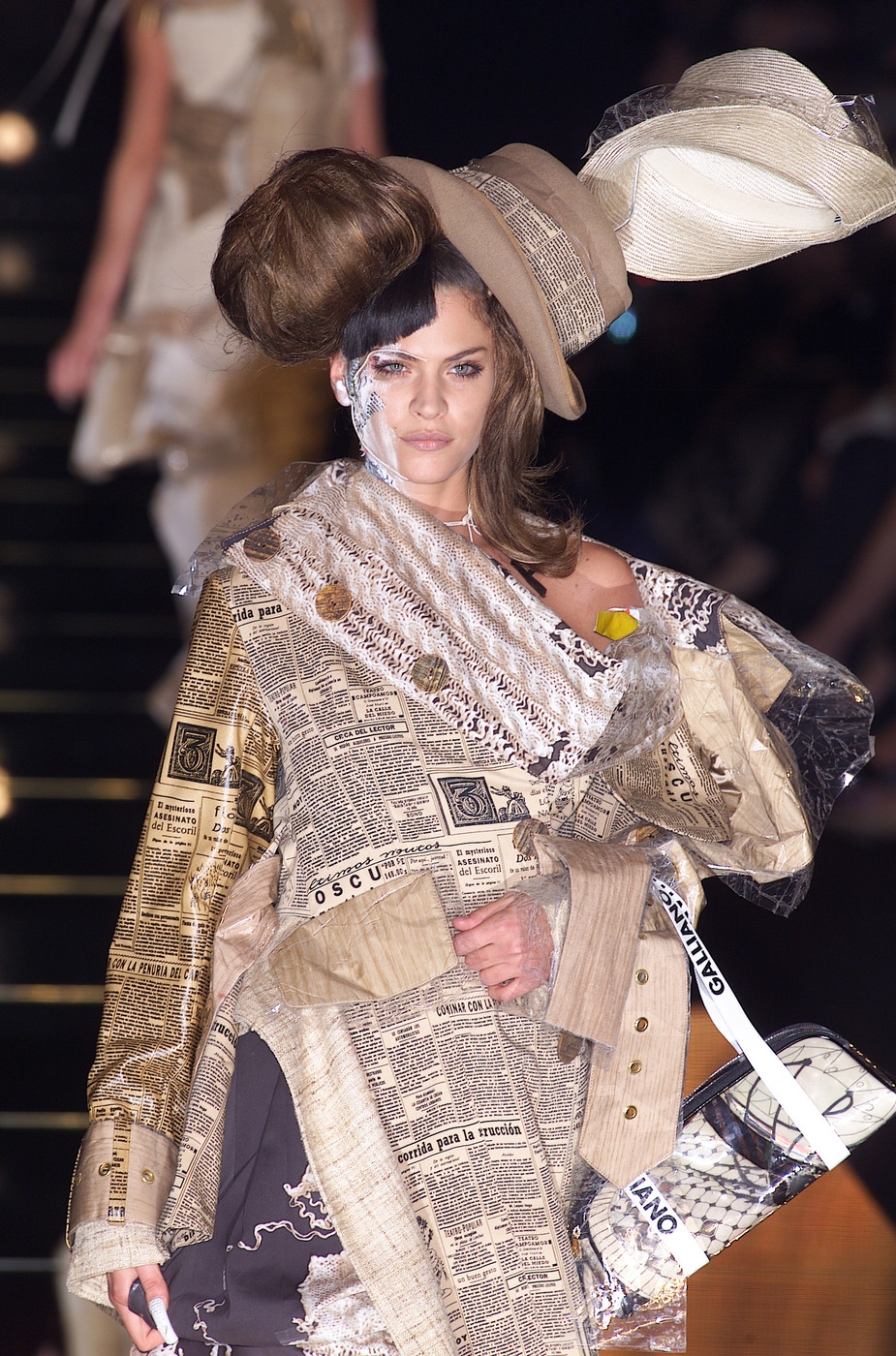 John Galliano2001巴黎春夏時裝周