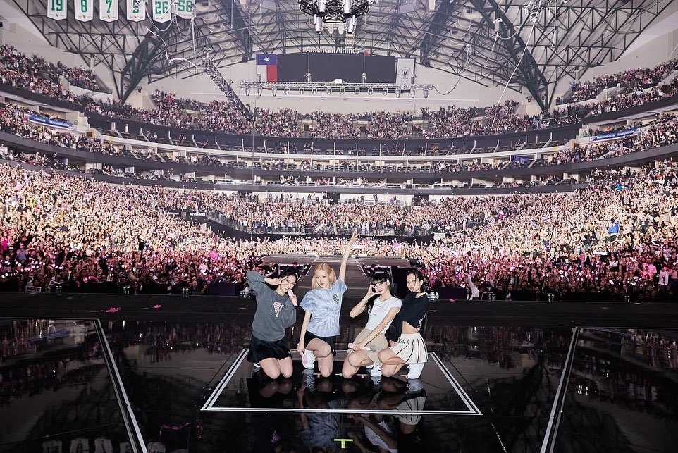 BLACKPINK舉辦世界巡迴演唱會來到了歐洲站