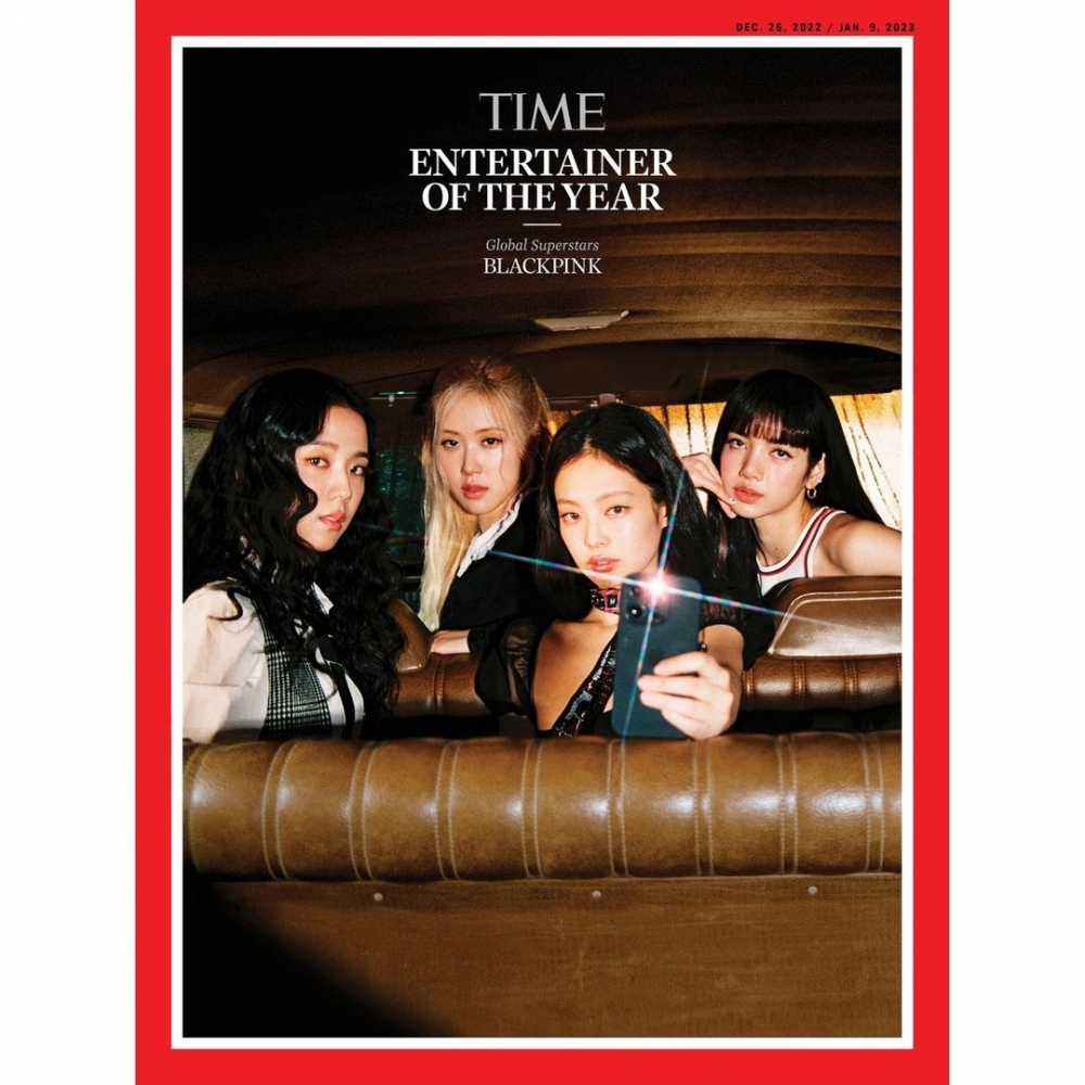 《TIME》雜誌將BLACKPINK選為年度藝人。