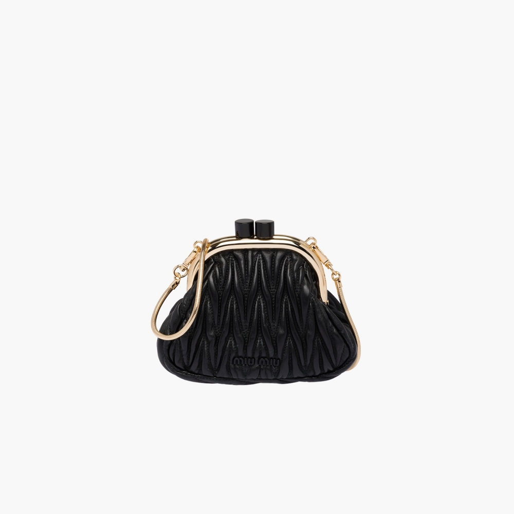 Miu Belle 納帕軟皮迷你手袋