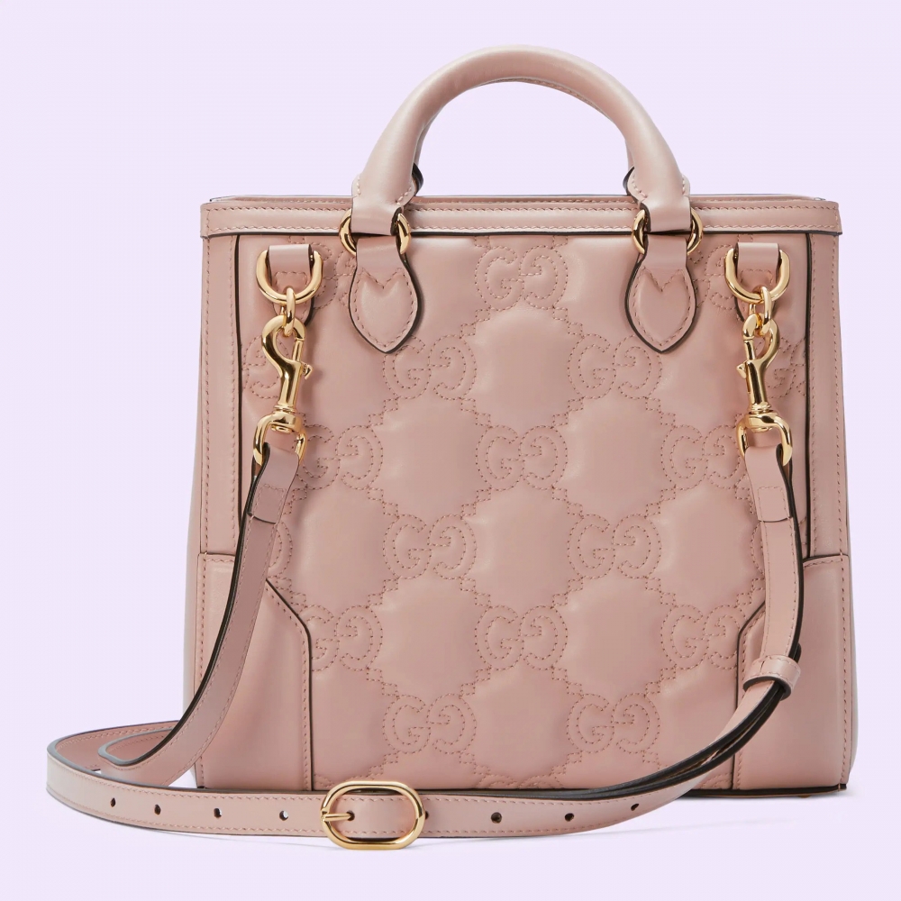 Gucci GG Matelassé Mini Top Handle Bag