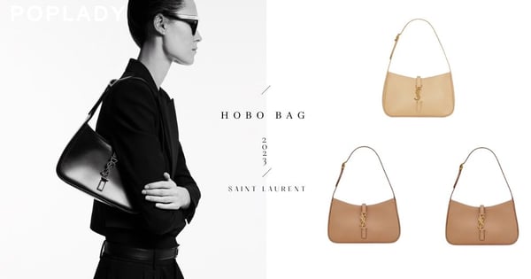 揹上俐落又幹練的It Bag：Saint Laurent人氣Hobo手袋獻上三款優雅溫柔色調，「玫瑰沙」配色更是美出高度