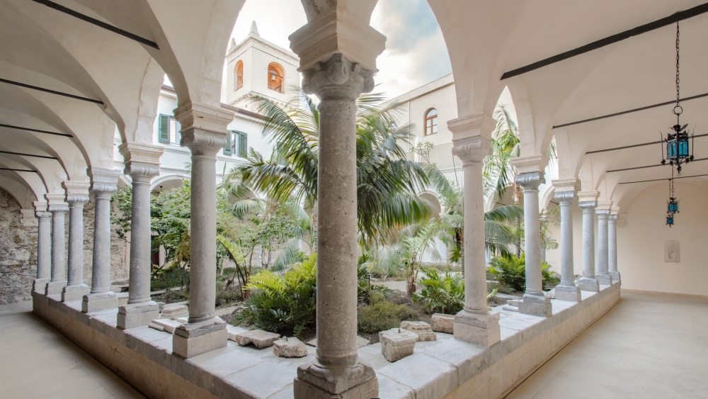San Domenico Palace是從修道院改建而成。
