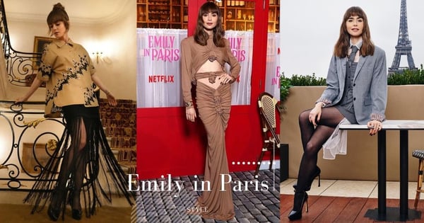 《Emily in Paris》第三季回歸：Lily Collins化身巴黎女人，連《Wednesday》Thing也出席首映