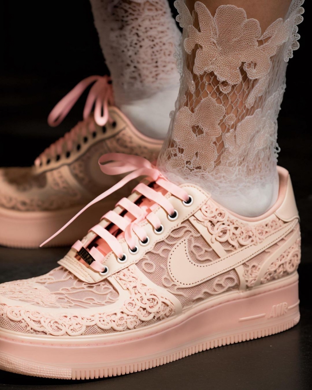 浪漫蕾絲的款式也非常夢幻。