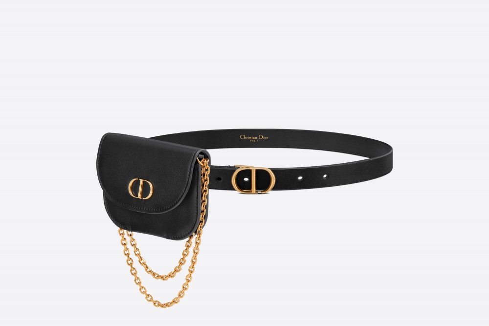 本次登場的Dior 30 Montaigne Removable Pouch Belt。