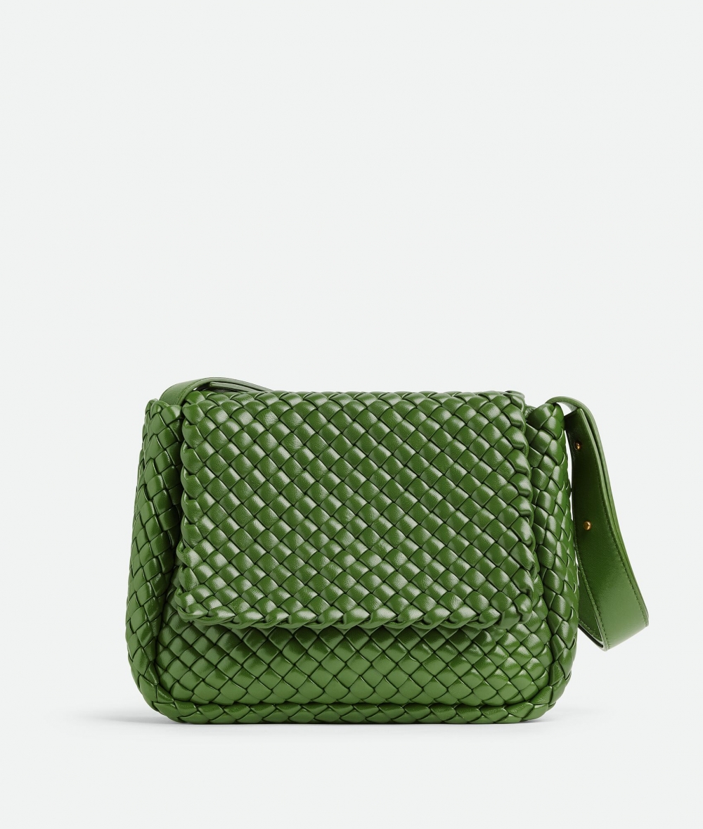 Cobble Shoulder Bag-Avocado