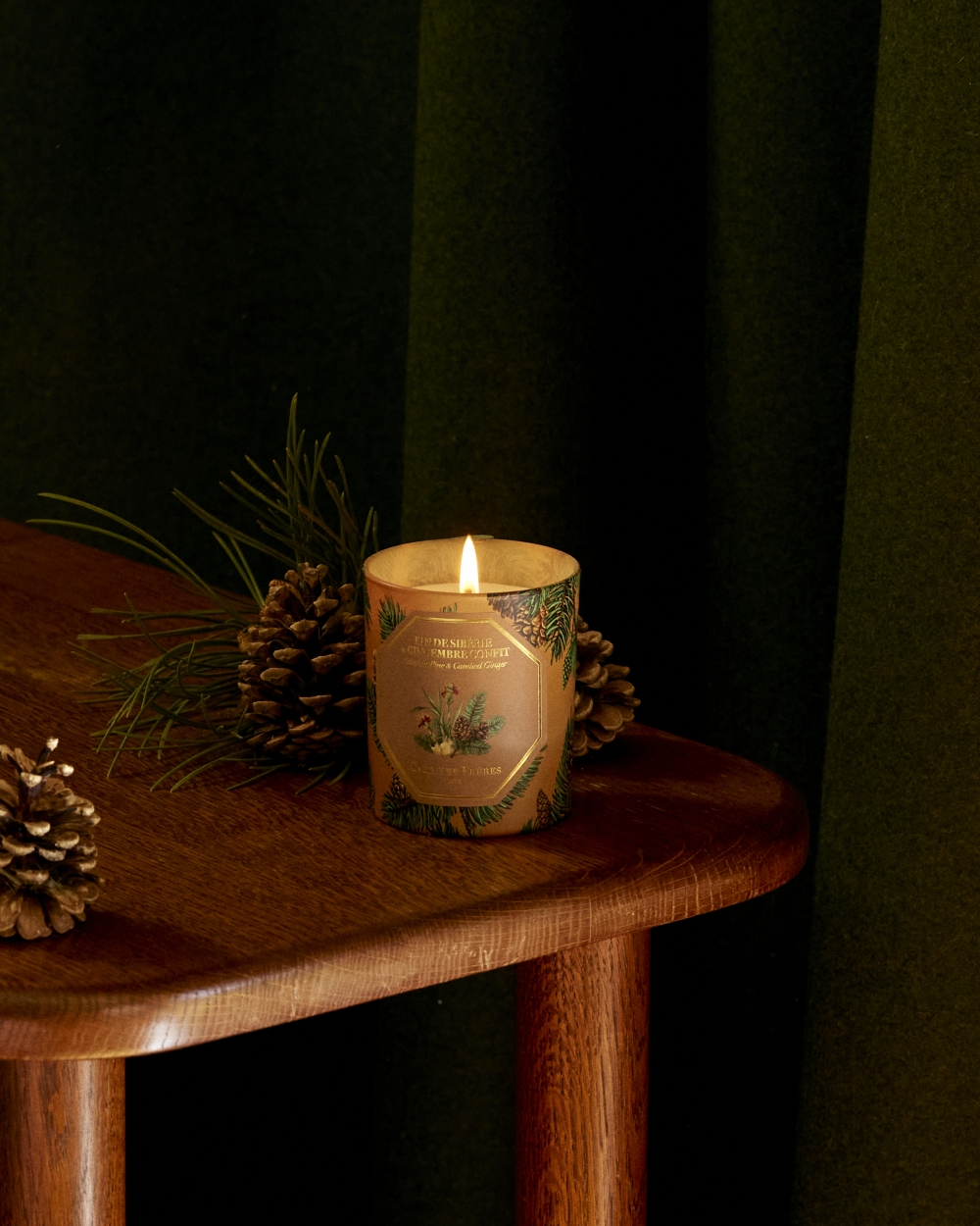 雪松與薑蜜餞的香氣,原來是如此合襯。