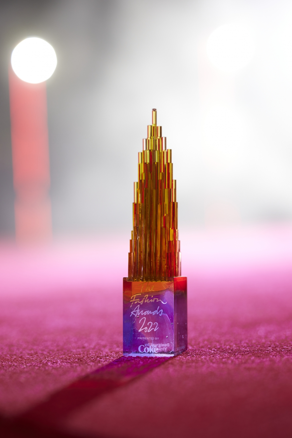 今年登場的2022 The Fashion Awards頒獎典禮。