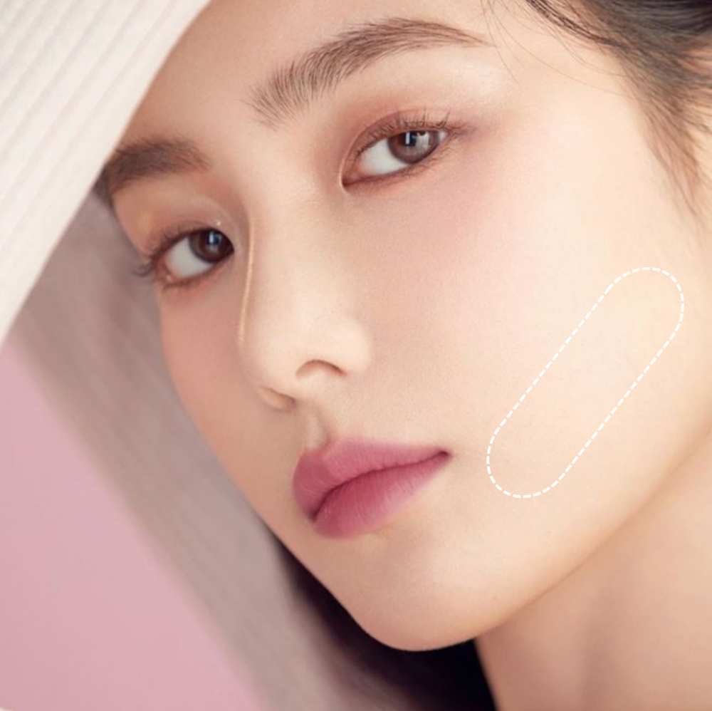 臉頰太凹很易有骷顱感。