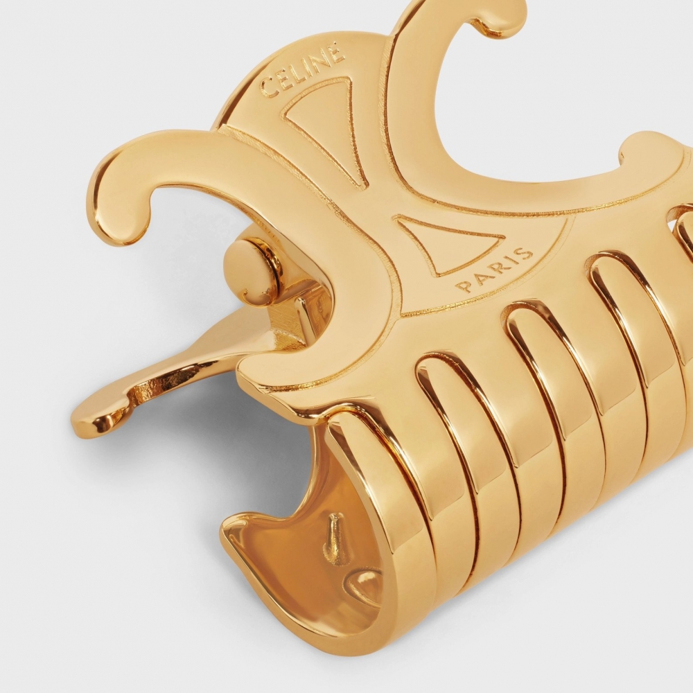 凱旋門標誌微妙地化注入在爪夾。