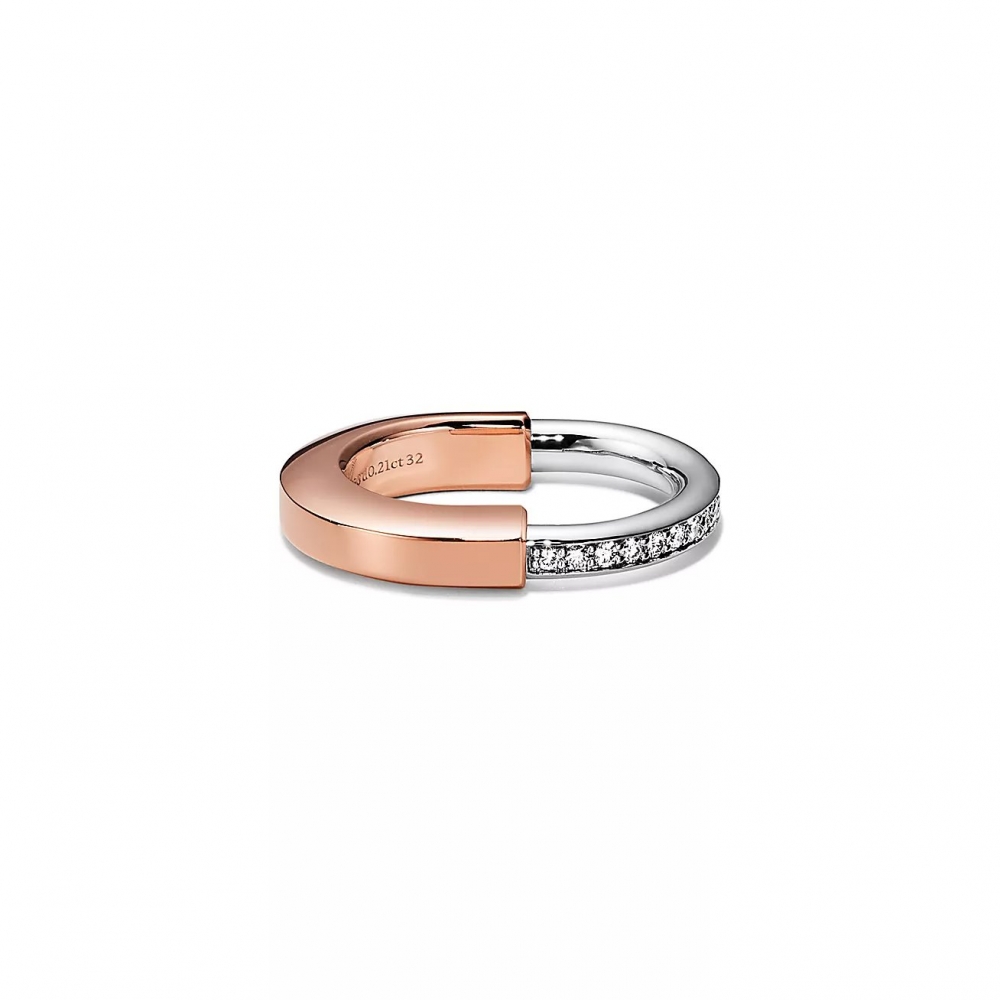 別緻的Tiffany Lock Ring。
