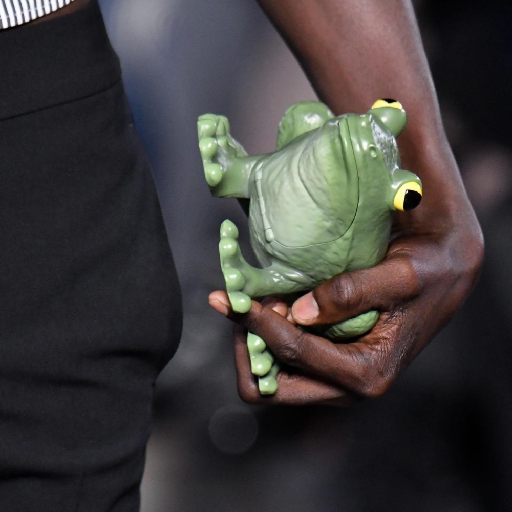 綠色青蛙手拿包