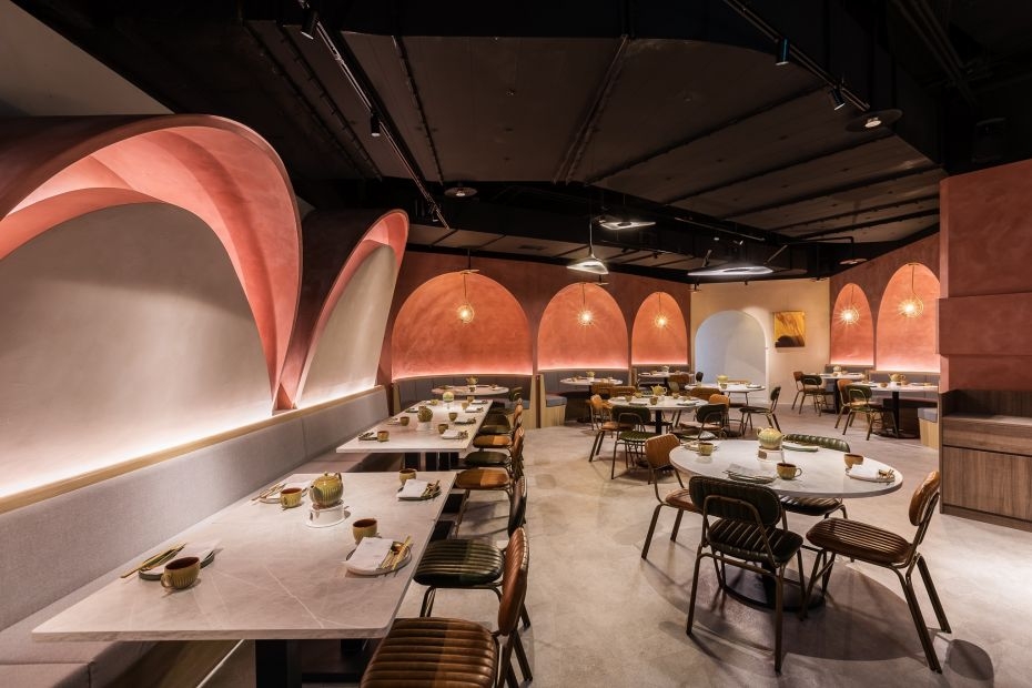 步入店面後，能感受到特別設計的空間。